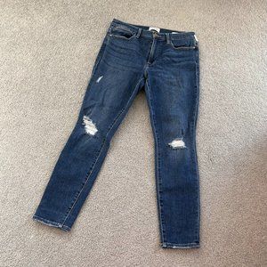 Frame Le High Skinny Blue Jeans US 31    - V533
